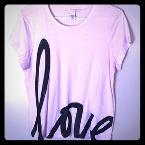 Pink T from Victoria secret.